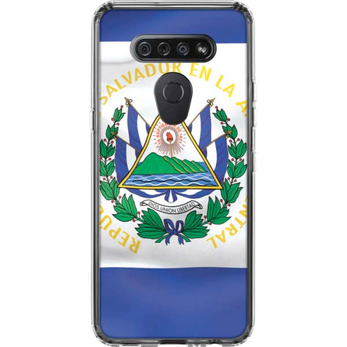El Salvador Flag LG K51/Q51 Clear Case