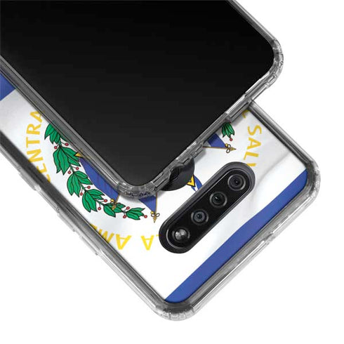 El Salvador Flag LG K51/Q51 Clear Case