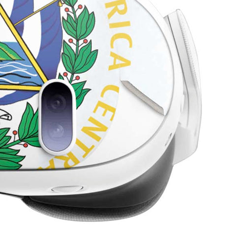 El Salvador Flag Meta Quest 3 Skin