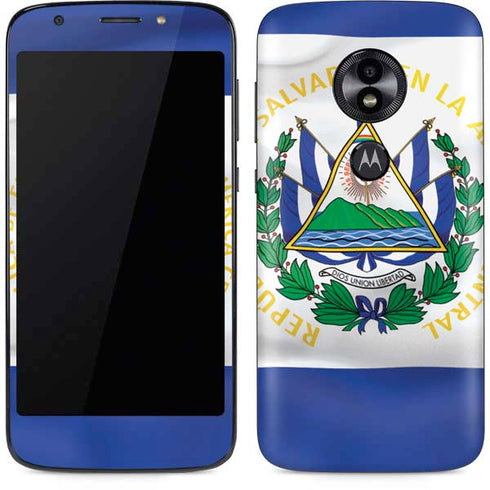 El Salvador Flag Moto E5 Play Skin