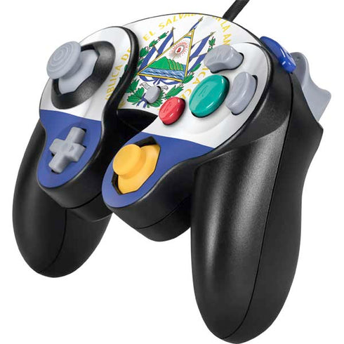 El Salvador Flag Nintendo GameCube Controller Skin