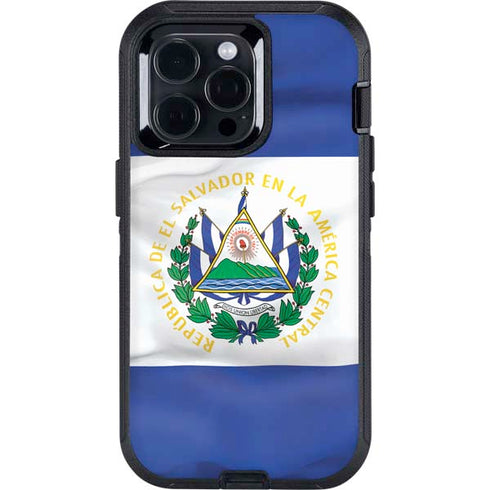 El Salvador Flag Otterbox Defender iPhone Skin