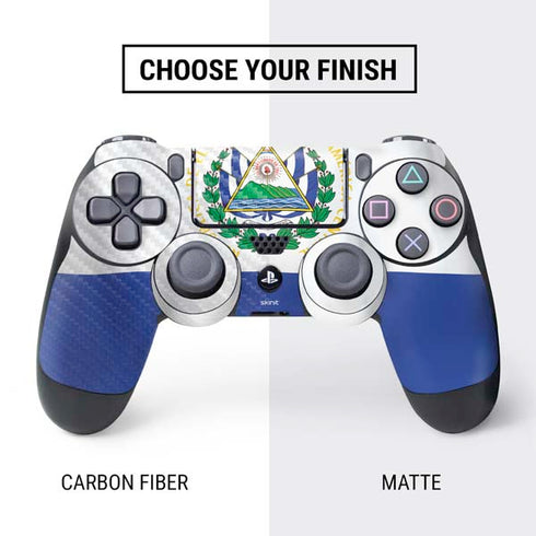 El Salvador Flag PS4 Controller Skin