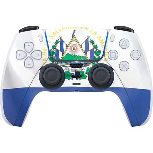 El Salvador Flag PS5 Controller Skin