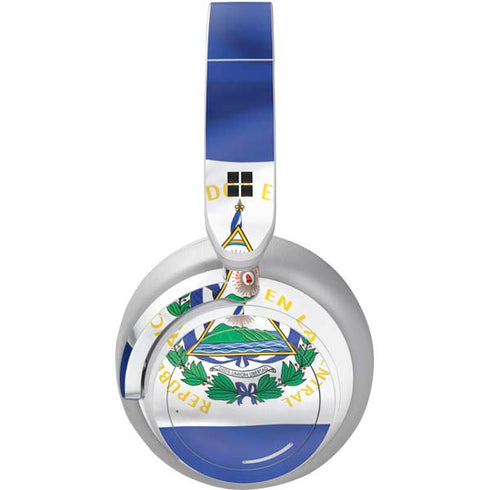 El Salvador Flag Surface Headphones Skin