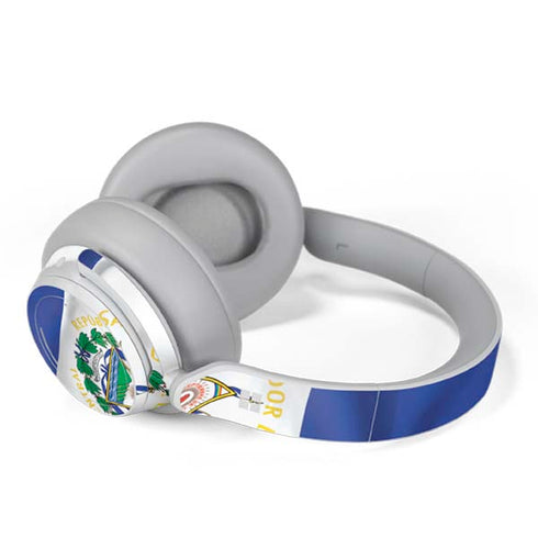 El Salvador Flag Surface Headphones Skin