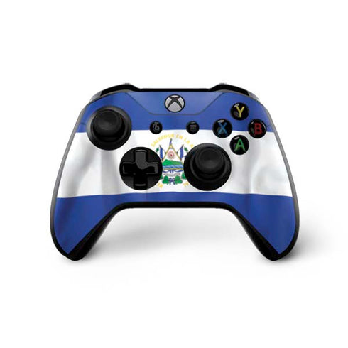 El Salvador Flag Xbox One X Controller Skin
