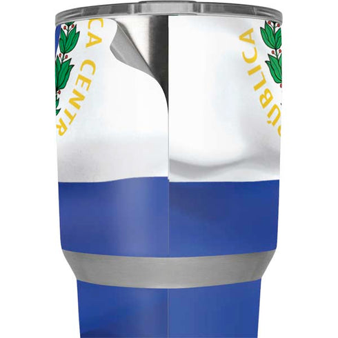 El Salvador Flag Yeti 30oz Rambler Tumbler Skin