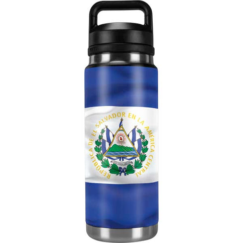 El Salvador Flag YETI Rambler 26oz Bottle Skin