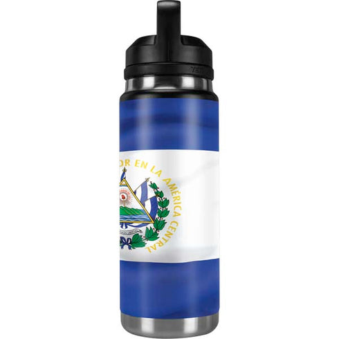 El Salvador Flag YETI Rambler 26oz Bottle Skin