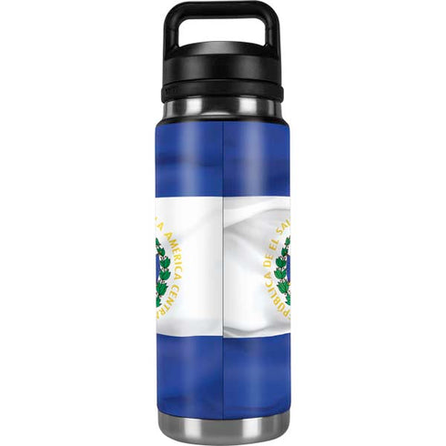 El Salvador Flag YETI Rambler 26oz Bottle Skin