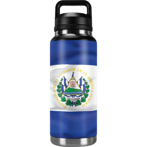 El Salvador Flag YETI Rambler 36oz Bottle Skin