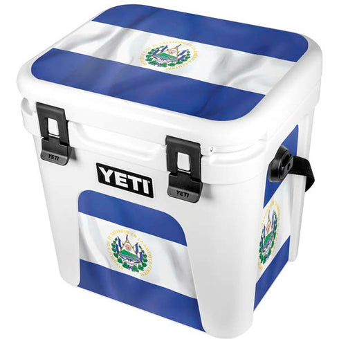El Salvador Flag YETI Roadie 24 Hard Cooler Skin