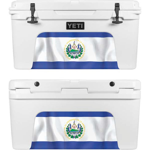 El Salvador Flag YETI Tundra 65 Hard Cooler Skin