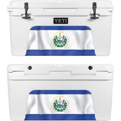 El Salvador Flag YETI Tundra 75 Hard Cooler Skin