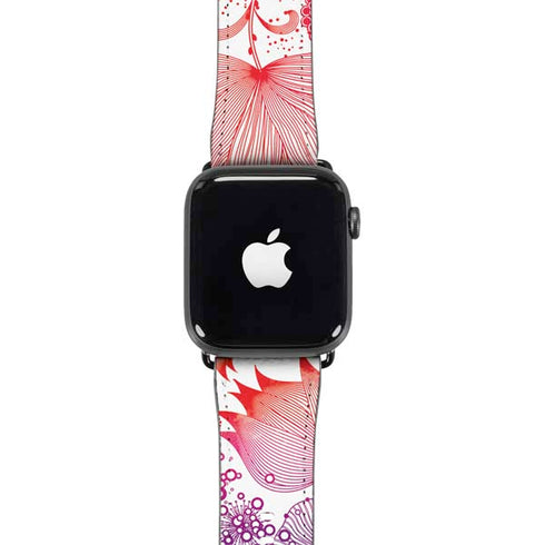 Elegant Flowers Apple Watch Band 38-40mm