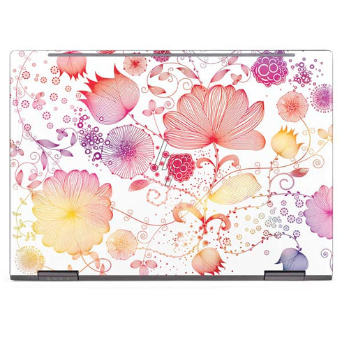 Elegant Flowers HP Envy Skin