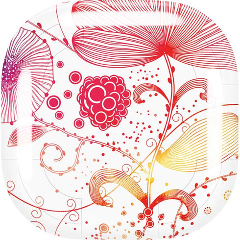 Elegant Flowers Galaxy Buds Live Skin