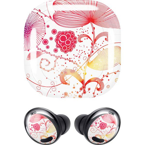 Elegant Flowers Galaxy Buds Pro Skin