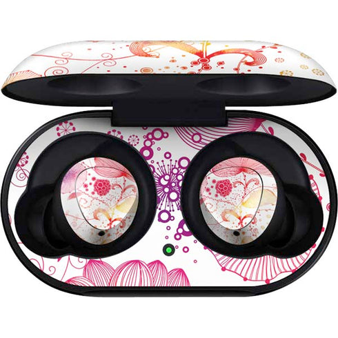 Elegant Flowers Galaxy Buds Skin