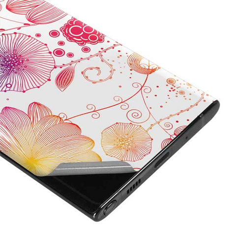 Elegant Flowers Galaxy Note 10 Plus Skin