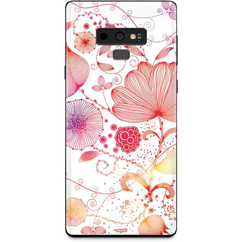 Elegant Flowers Galaxy Note 9 Skin