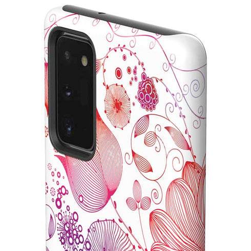Elegant Flowers Galaxy Note20 5G Pro Case