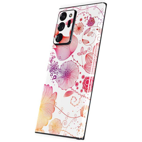 Elegant Flowers Galaxy Note20 Ultra 5G Skin