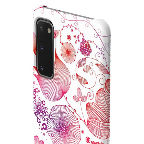 Elegant Flowers Galaxy S20 Lite Case