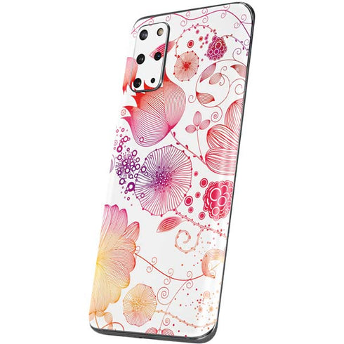 Elegant Flowers Galaxy S20 Plus Skin
