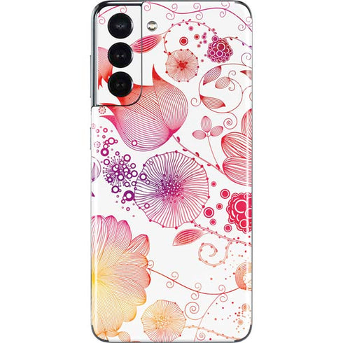 Elegant Flowers Galaxy S21 5G Skin