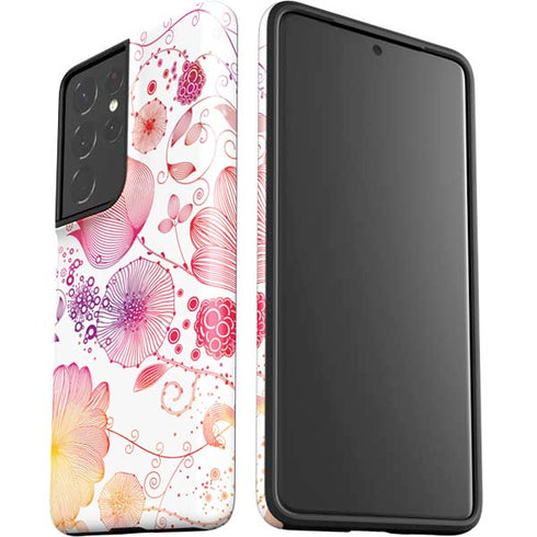 Elegant Flowers Galaxy S21 Ultra 5G Pro Case
