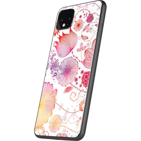 Elegant Flowers Google Pixel 4 XL Skin