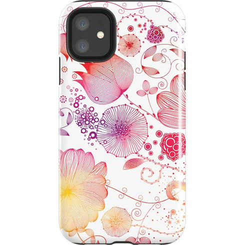 Elegant Flowers iPhone 11 Impact Case