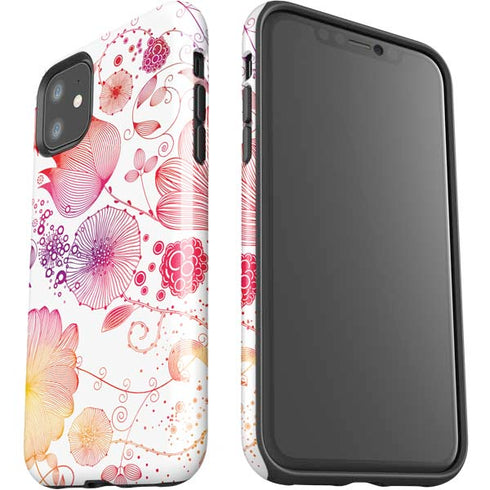 Elegant Flowers iPhone 11 Impact Case
