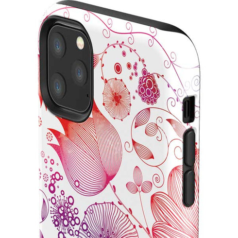 Elegant Flowers iPhone 11 Pro Max Impact Case