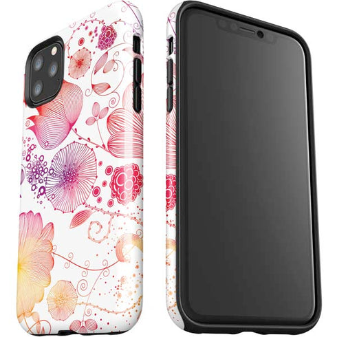 Elegant Flowers iPhone 11 Pro Max Impact Case