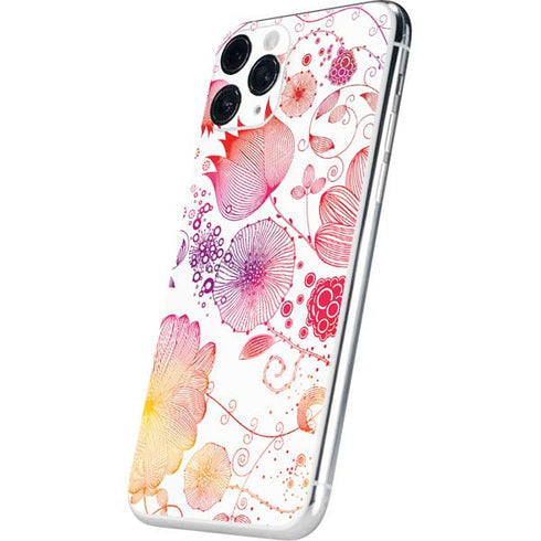 Elegant Flowers iPhone 11 Pro Skin