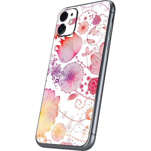 Elegant Flowers iPhone 11 Skin