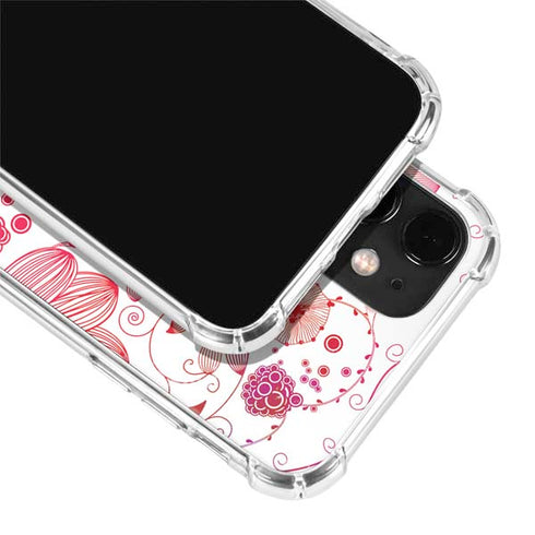 Elegant Flowers iPhone 12 Clear Case