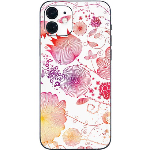 Elegant Flowers iPhone 12 Mini Skin