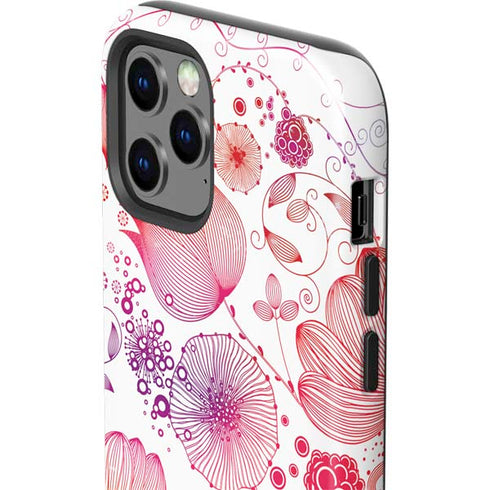 Elegant Flowers iPhone 12 Pro Impact Case
