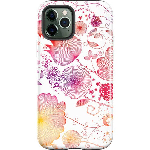 Elegant Flowers iPhone 12 Pro Max Impact Case