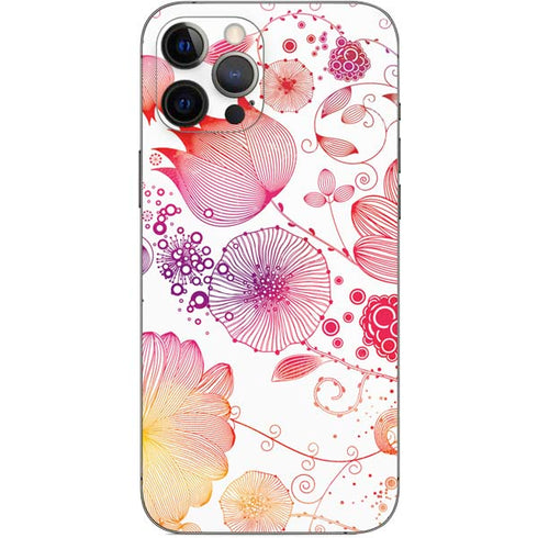 Elegant Flowers iPhone 12 Pro Max Skin