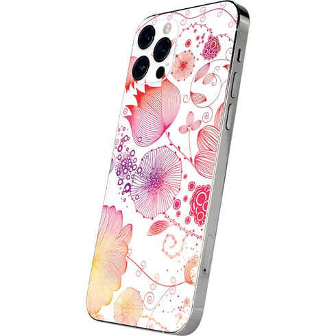 Elegant Flowers iPhone 12 Pro Max Skin
