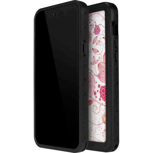 Elegant Flowers iPhone 12 Pro Waterproof Case