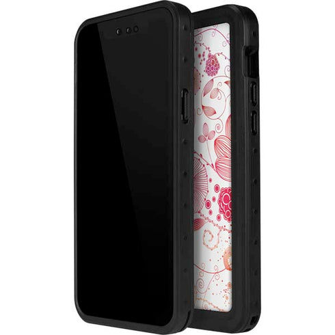 Elegant Flowers iPhone 12 Waterproof Case