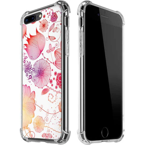 Elegant Flowers iPhone 7/8 Plus Clear Case