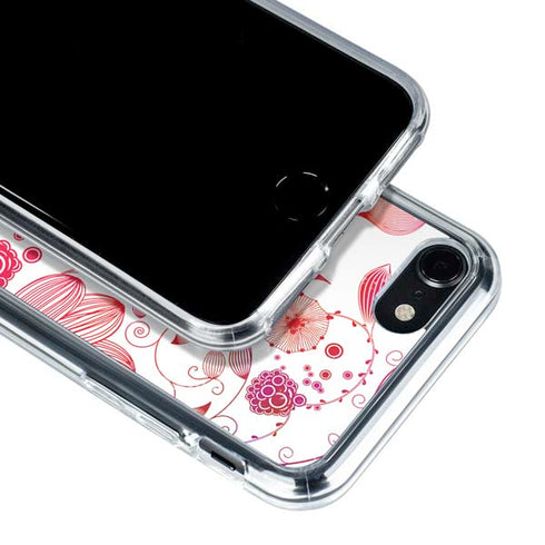 Elegant Flowers iPhone SE (2nd & 3rd Gen) Clear Case