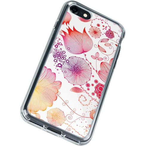 Elegant Flowers iPhone SE (2nd & 3rd Gen) Clear Case